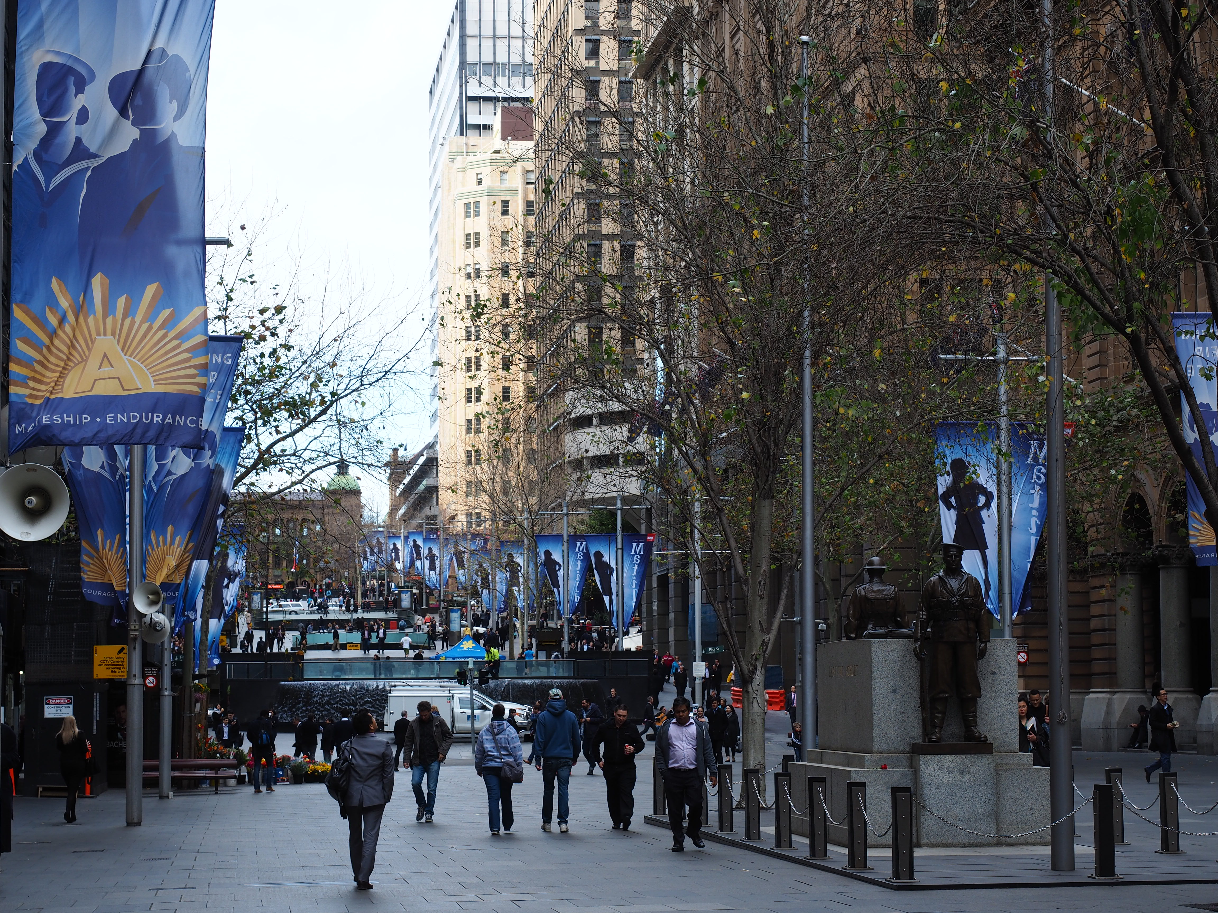 Pitt Street shopping view